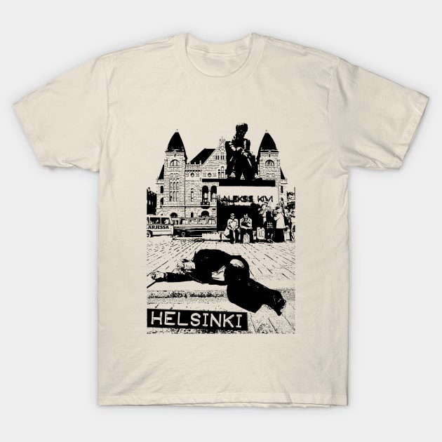 What Do Young People Do In Helsinki II T-Shirt by VoodooGoatse